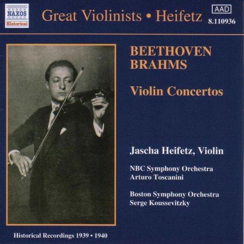 Beethoven, Brahms Violin Concertos, Jascha Heifetz